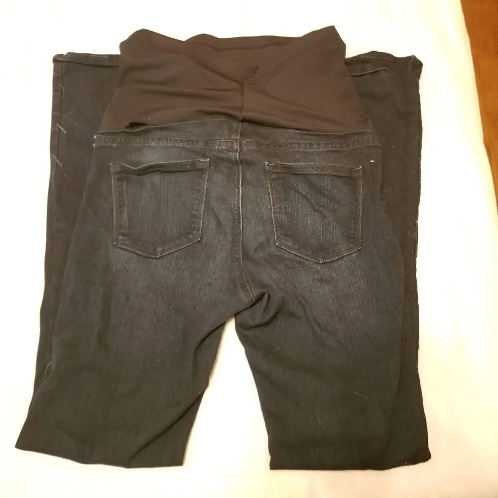 Just Black‎ Denim Maternity 27 Full Panel Jeans